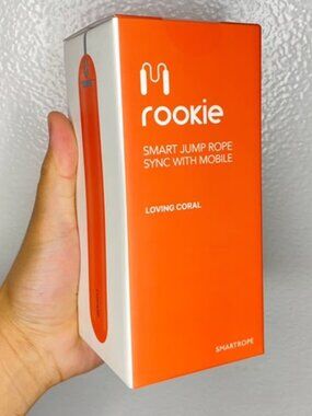 Rookie Smart Jump Rope Sync w/ Mobile Loving Coral Tangram SR100 Apple Google